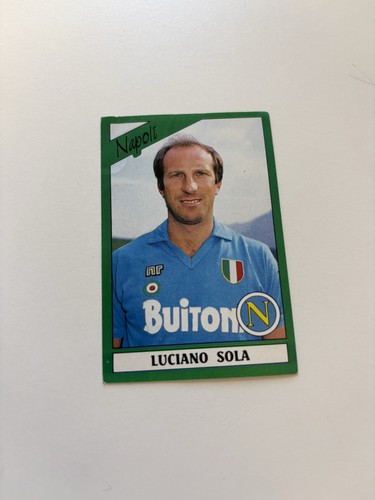 Panini calciatori 1987 - calciatori, sola