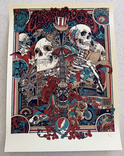 Grateful dead poster - dead,