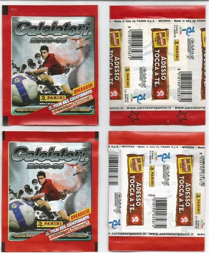 Calciatori panini 2008 - calciatori, 2008/09