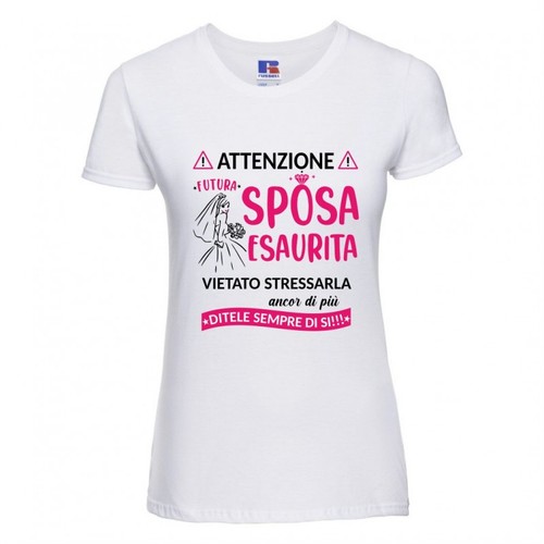 Shirt per addio nubilato - al,